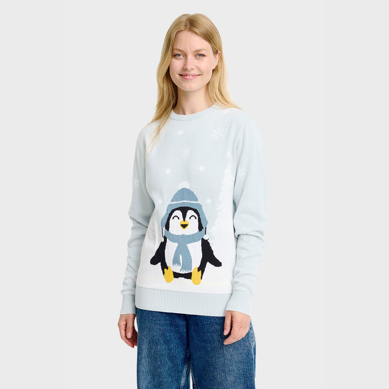 Cute Penguin maglione natalizio – Donna